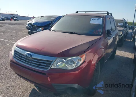 2010 Subaru Forester 2.5X from USA, damaged, VIN JF2SH6AC0AH700151